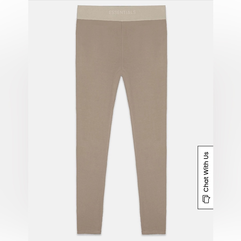 Essentials Fear Of God Women's Desert Taupe Sport Leggings